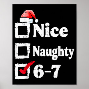 Poster Legal Levado 6 7 Meme 67 Natal Seis Sete Xmas