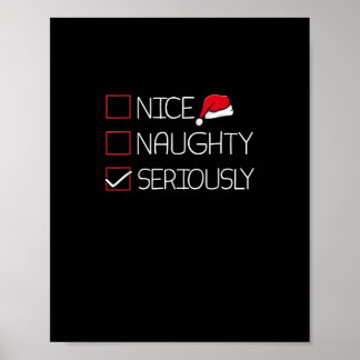 Poster Legal Levado Sério Natal Estilo Moderno 