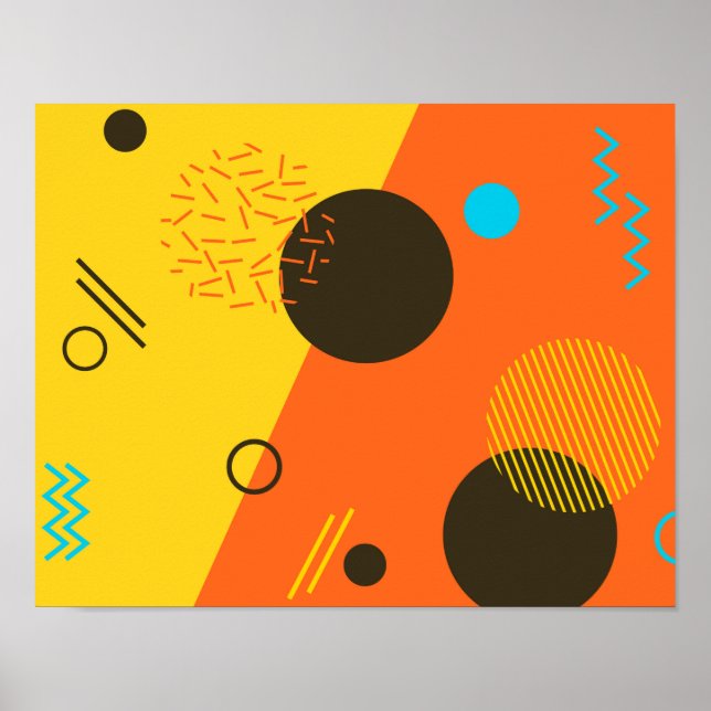 Poster Legal, moderna, moderna, moderna, ilustração urban (Frente)