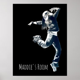 Poster Legal nome da dançarina de hip hop