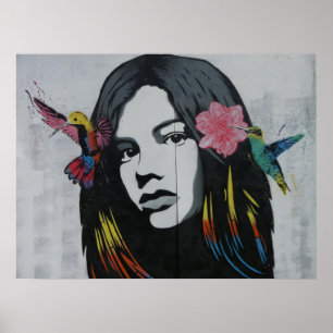 Poster Legal pintura de arte mulher moderna