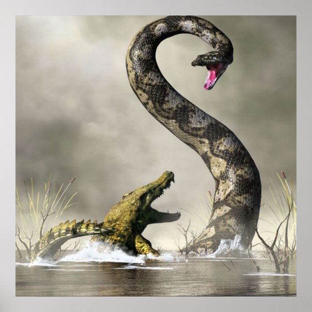 Poster Legal Titanoboa (Frente)