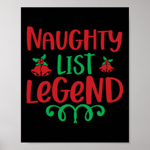 Poster Legenda da Lista travessa