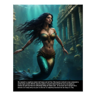 Póster Legenda da Sereia