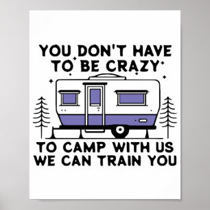 Poster Legenda de acampamento desde sempre