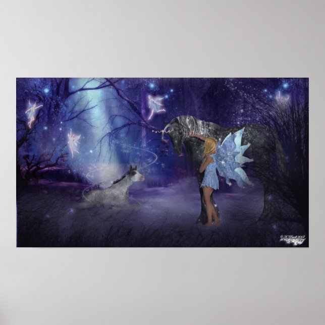 Póster Legenda de Cavalos-murchos (Frente)