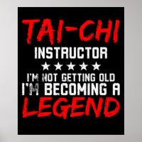 Legenda do instrutor Tai Chi