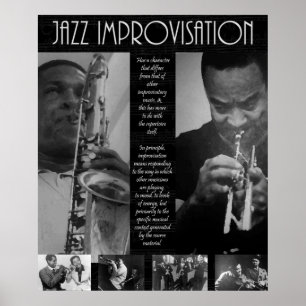 Poster Legenda do jazz