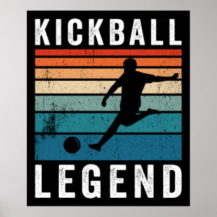 Poster Legenda do Kickball