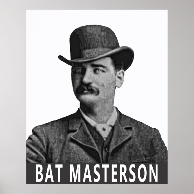 POSTER LEGENDA LEGENDA LEGENDA BAT MASTERSON (Frente)