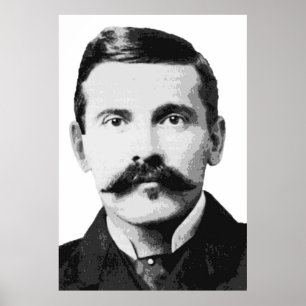 POSTER LEGENDA OCIDENTAL VELHA DOC HOLLIDAY