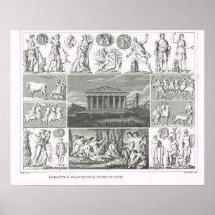 Póster Legendários da Grécia Antiga