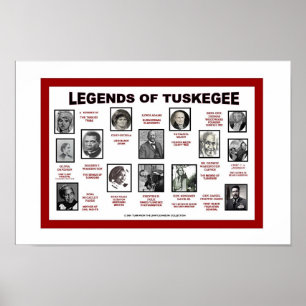 POSTER LEGENDAS DE TUSKEGEE