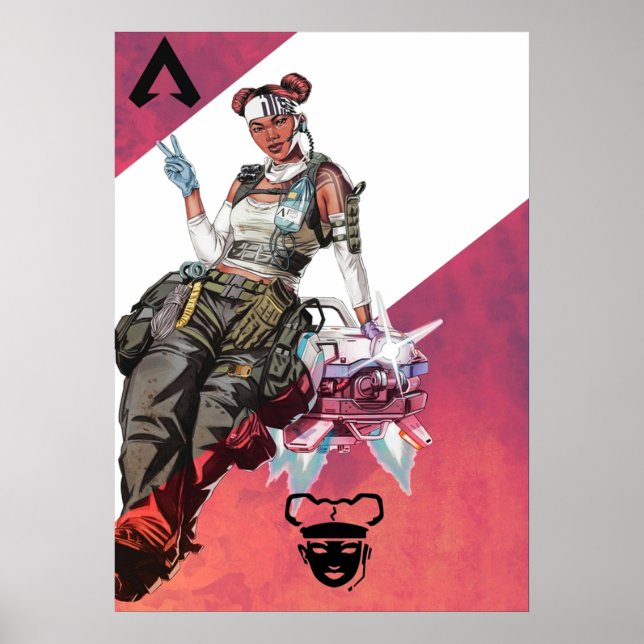 Poster Legendas do Apex do Lifeline (Frente)