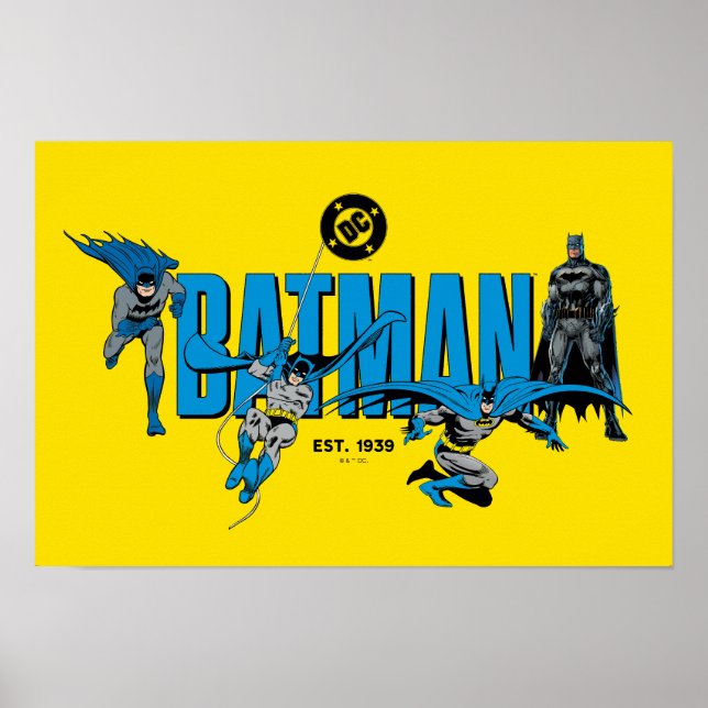 Poster Legendas do Batman para Sempre Gráfico (Frente)