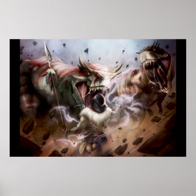 Póster Legendas principais (Frente)