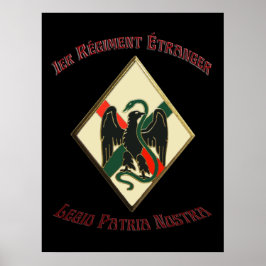 Poster Legião Estrangeira Francesa 1er RE Legio Patria No