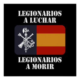 Póster Legionários a lutar 2