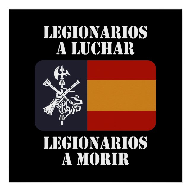 Póster Legionários a lutar 2 (Frente)