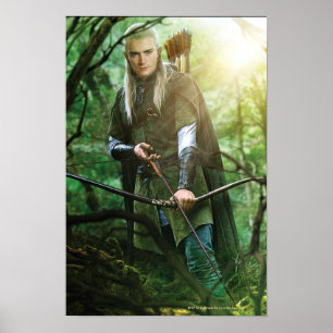Póster LEGOLAS GREENLEAF™ com arco
