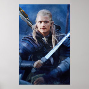 Póster LEGOLAS GREENLEAF™ em azul