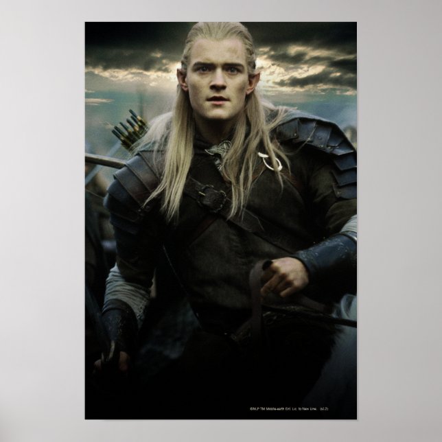 Póster LEGOLAS GREENLEAF™ Em Batalha (Frente)