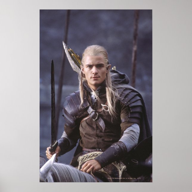 Póster LEGOLAS GREENLEAF™ em Cavalo (Frente)