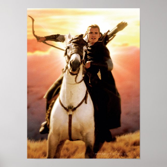 Póster LEGOLAS GREENLEAF™ em Horseback (Frente)