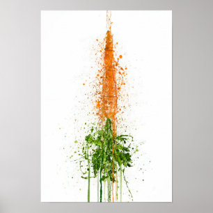 Poster Legume Cenoura