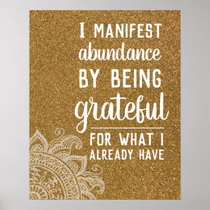 Poster Lei de Citação Inspiracional de Atração Motiva