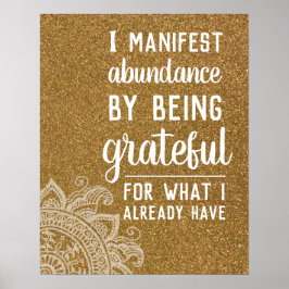 Poster Lei de Citação Inspiracional de Atração Motivacion