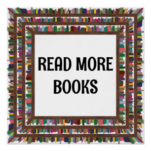 Póster Leia mais livros
