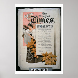 Poster "Leia New York Times" (o litho da cor)