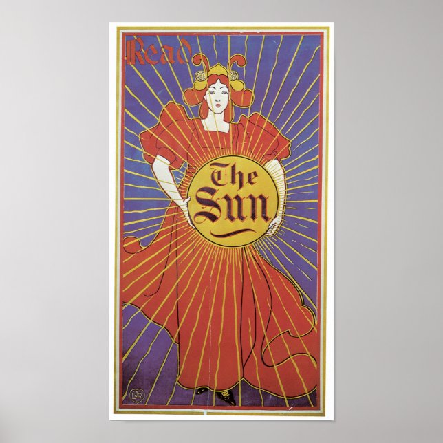 Poster Leia o Sol (Frente)