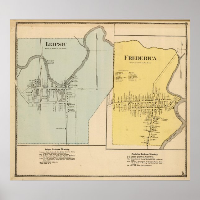 Póster Leipzig, Frederica (Frente)