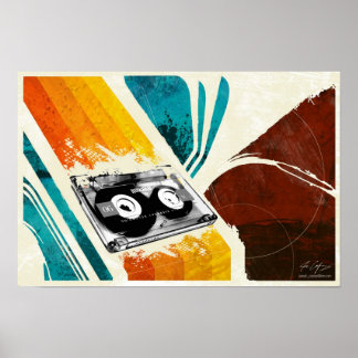 Poster Leitor cassete