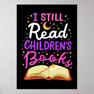 Poster Leitor Presente Ainda Li Livros Infantis
