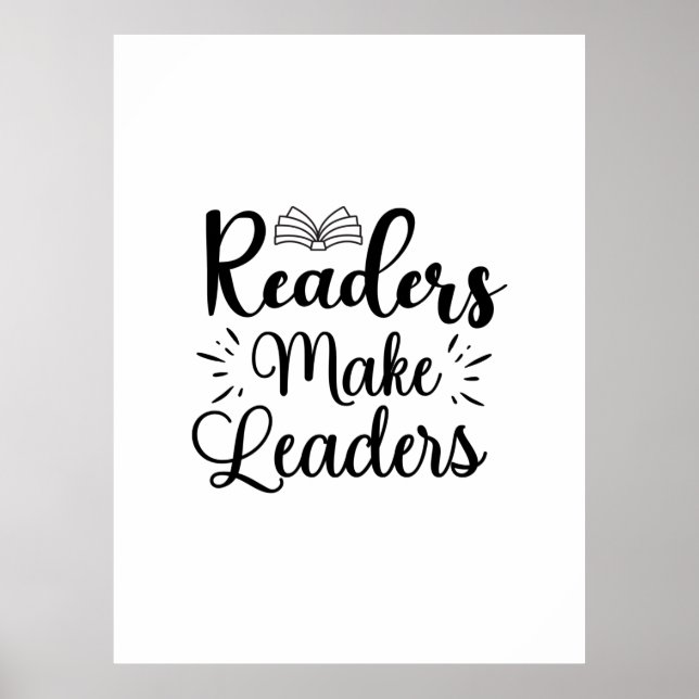 Poster Leitores de Arte Fazem Líderes (Frente)