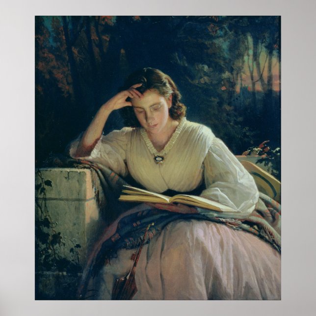 Póster Leitura, 1863 (Frente)