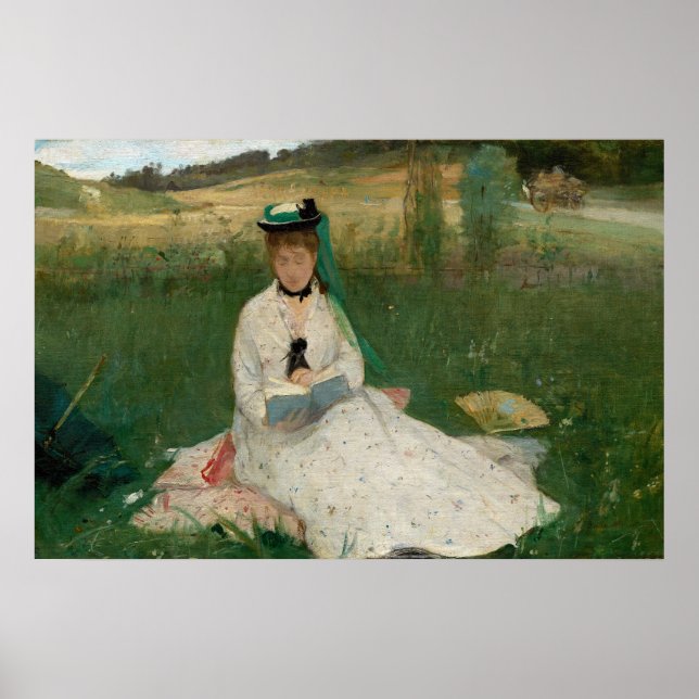 Poster Leitura | Berthe Morisot (Frente)