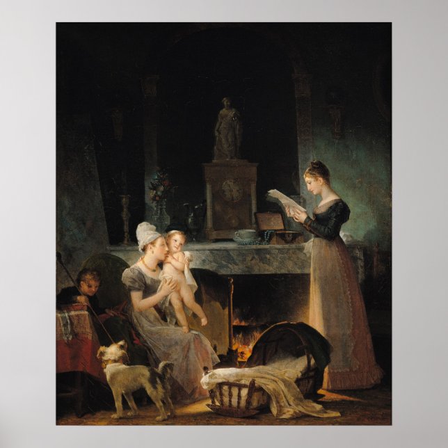 Póster Leitura da Carta (Frente)