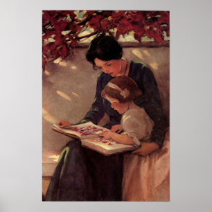 Póster Leitura da mãe e da criança