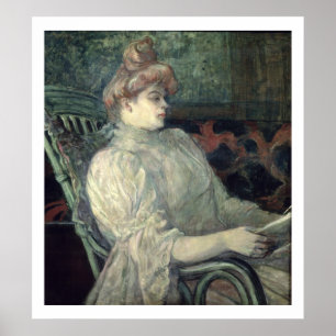 Póster Leitura da mulher