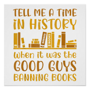 Póster Leitura de Livros Banidos Leitura de Livros Banido