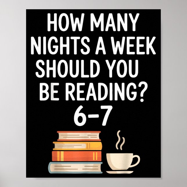 Poster Leitura Divertida 6 7 Seis Sete Meme Livro Engliea (Frente)