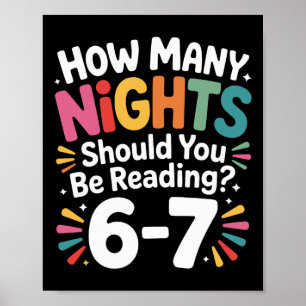 Poster Leitura Divertida 6 7 Seis Sete Meme Professor de