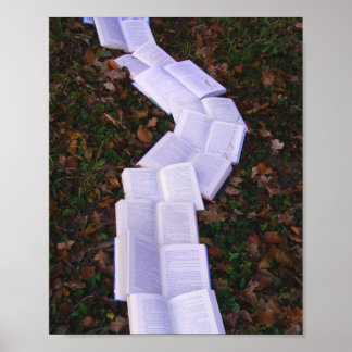 Poster Leitura do Caminho do Livro