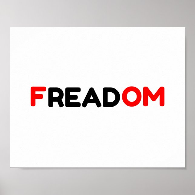 POSTER LEITURA DO FREADOM (Frente)