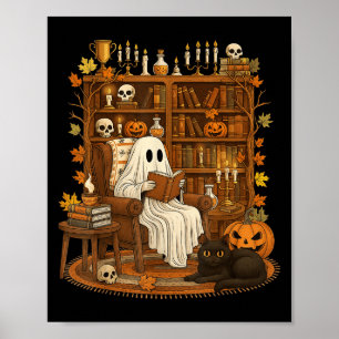 Poster Leitura do Livro do Fantasma do Fantasma do Hallow