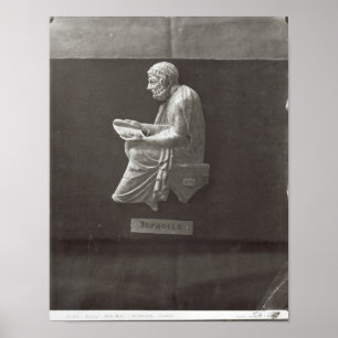 Póster Leitura do poeta de Sophocles